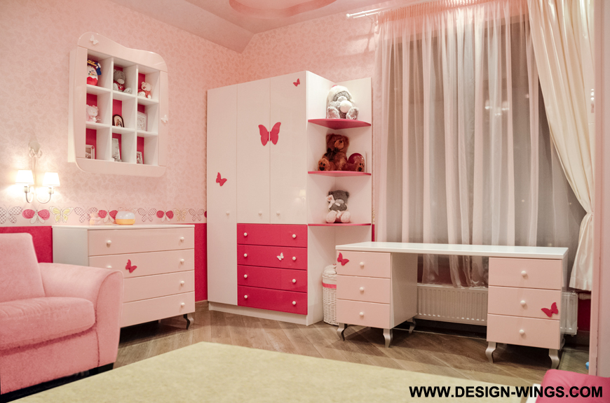 мебель для девочки дизайн 
